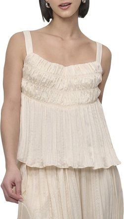DKNY Dkny Crushed Crease Top