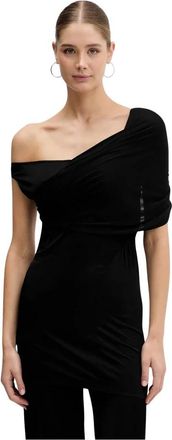 Rick Owens Sahara Blouse - Dames - Blouses - Zwart - M - Overhemden