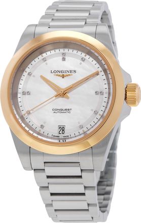 Longines Conquest Automatic Diamond Unisex Watch L3.430.5.80.6