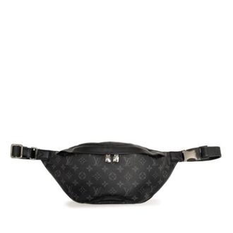 Louis Vuitton Pre-owned Monogram Eclipse Sling Bag - Heren - Pre-owned - Zwart - Maat: ONE Size Leer