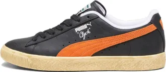 Puma Clyde Vintage Black Rickie Orange 394687-02