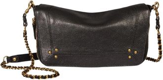 Jerome Dreyfuss Bobi S Tas - Dames - Schoudertassen - Zwart - ONE Size - Leer - Tassen