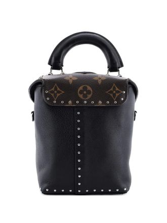 Louis Vuitton Camera Box Handbag Studded Monogram Canvas and Leather crossbody bag - Zwart