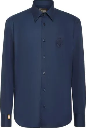 Billionaire Boys Club Tencel Shirt Regular Fit Men in Navy at Nordstrom, Size Xx-Large