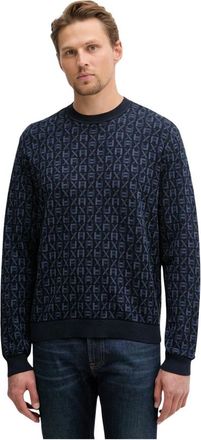 A|X Armani Exchange Heren, Truien, Blauw, Maat: S Katoen