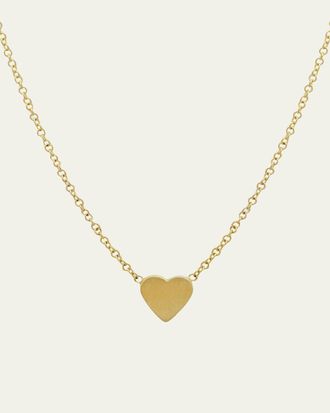 Jennifer Meyer Mini Heart Necklace