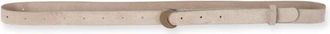 Cortana Luna Suede Riem - Dames - Riemen - Beige - ONE Size - Su&egrave;de - Accessoires