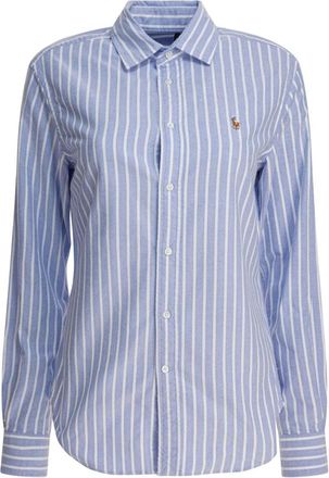 Polo Ralph Lauren Dames, Blouses & Shirts, Blauw, Maat: 4XS Katoen