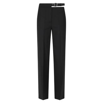 Semicouture Dames, Broeken, Zwart, Maat: L