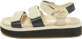 Chanel Sandali con plateau 2024 - Toni neutri