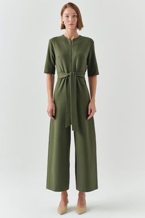 Exquise Cynthia Jumpsuit in Green at Nordstrom, Size Small