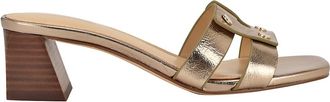 Calvin Klein Womens Womens Andrae Heel - Metallic - 7H