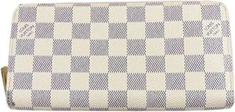 Louis Vuitton Pre-owned Wallets, female, White, Size: ONE SIZE Pre-owned Canvas Wallet