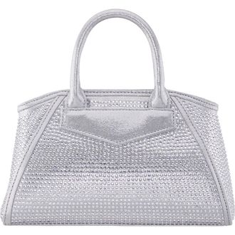Nina Lyna Top Handle Clutch in Silver at Nordstrom Rack