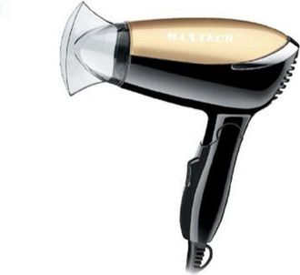 Trade Shop Trade Shop - Asciugacapelli Da Viaggio 650w Pieghevole Phon Capelli Beccuccio Precisione Asc-ca04