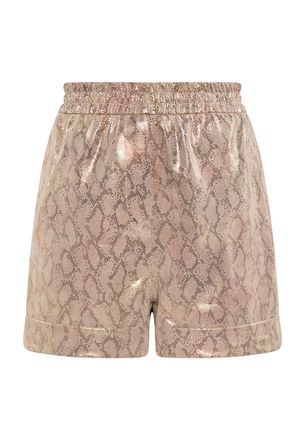 Faina Korte broek Dames Regenboog slang