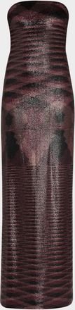 Missoni Flame Pattern Long Dress