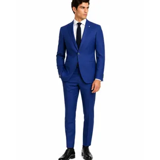 Luigi Bianchi Mantova Uomo, Abiti Uomo, Blu, M, new