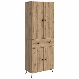 vidaXL 2 Uds. Roble Artisan Vidaxl