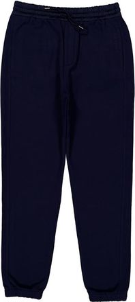 Saint Laurent Mens Logo Embroidered Fleece Sweatpants, Size Medium