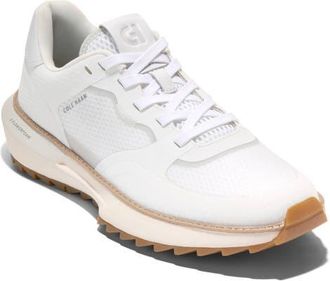 Cole Haan GrandPro Ashland II Golf Sneaker in Optic White /Glacier Gray at Nordstrom, Size 13