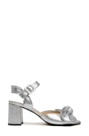 Penelope Chilvers Minnie Ankle Strap Sandal in Silver at Nordstrom, Size 10Us
