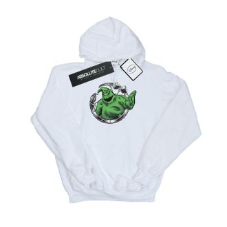 Disney Dames/Dames Nightmare Before Christmas Roll The Dice Hoodie (Wit)