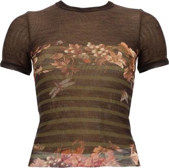 Jean Paul Gaultier T-Shirt mit Marini&egrave;re Grape-Aufdruck