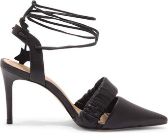 Carrano Zwarte Sandalen Pumps - Dames - Pumps - Zwart - 37 EU - Schoenen