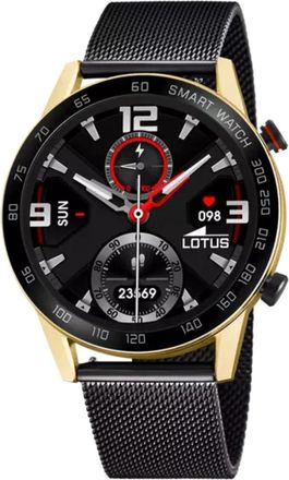 Lotus Smartwatch 50019/1 - unisex - Horloges - Zwart - ONE Size - Accessoires