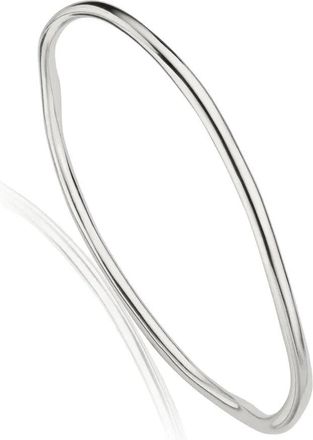 Lily & Roo Silver Wave Bangle