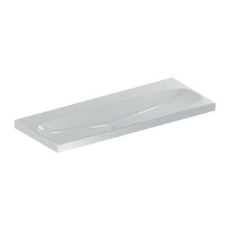 Keramag Keramag - Lavabo Geberit Acanto, Sin Agujero Para Grifo, Sin Rebosadero
