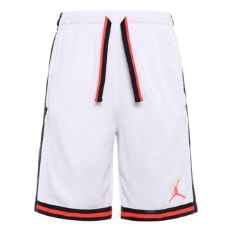 Nike Jordan Air Jordan Jumpman Basketball shorts White Red side logo CD4907-100