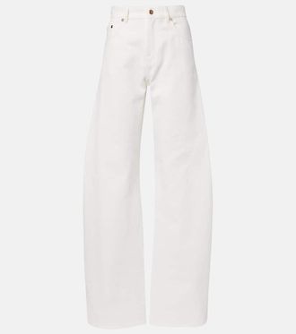 Gabriela Hearst Amoret barrel-leg jeans