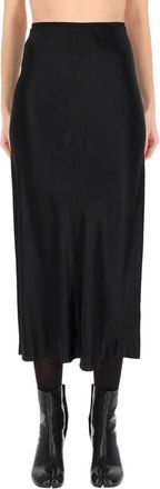 Maison Margiela Satin-Midirock