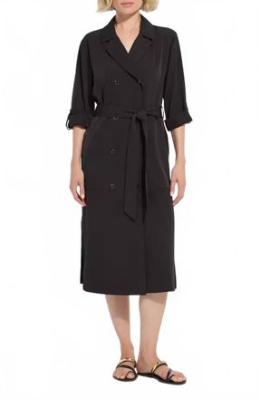 Lyss&eacute; Ellison Trench Dress In Black