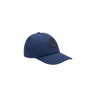 Roberto Cavalli Monogram Baseball Cap - Heren - Petten - Blauw - M - Katoen - Accessoires