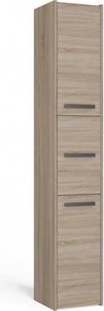 OEM Mueble De Ba&ntilde;o Moderno Sonoma Oak - 3 Puertas, Universal, Funcional, Fabricaci&oacute;n Polaca