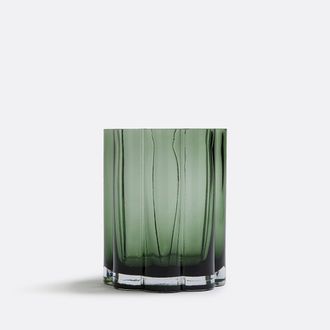 La Redoute Interieurs Amberkleurige glazen vaas H20 cm Helia