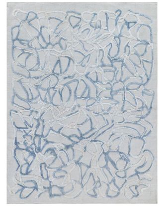 Exquisite Rugs Goudy Wool/Bamboo Silk Area Rug