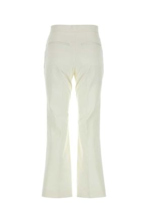 Jil Sander Witte Katoenen Broek