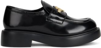 Love Moschino Loafers - Dames - Loafers - Zwart - 38 EU - Leer - Schoenen
