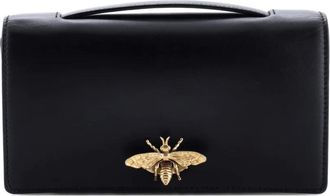 Dior Bee Leather clutch bag - Zwart