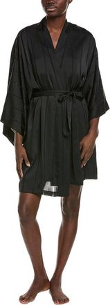 Natori Sheer Stripe Jacquard Wrap