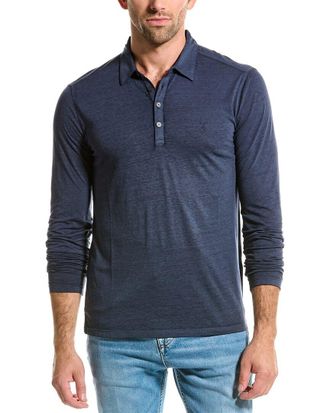 John Varvatos Marty Burnout Polo Shirt