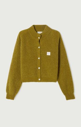 American Vintage Vest met lange mouwen en opstaande kraag, EAST