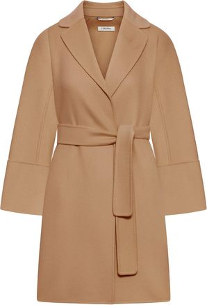 Max Mara ARONA BELTED WOOL WRAP COAT - Smaxmara - Woman