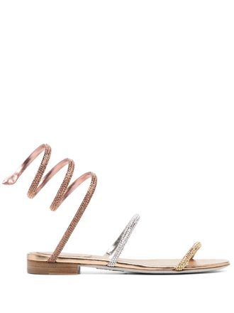 Rene Caovilla Cleo sandals - Brown
