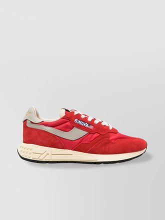 Autry low top sneakers in calf suede