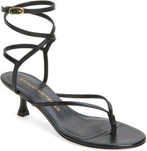 Stuart Weitzman Cabo II Sandal in Black at Nordstrom Rack, Size 6.5